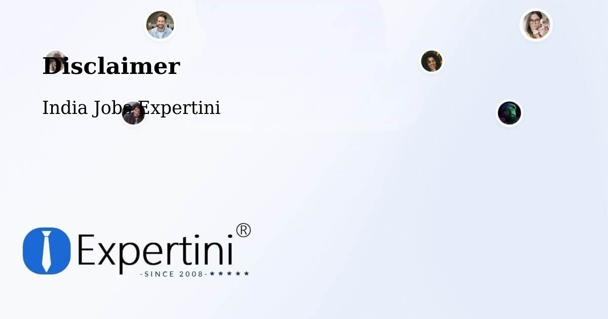 Disclaimer – Dhanbad - India Jobs Expertini