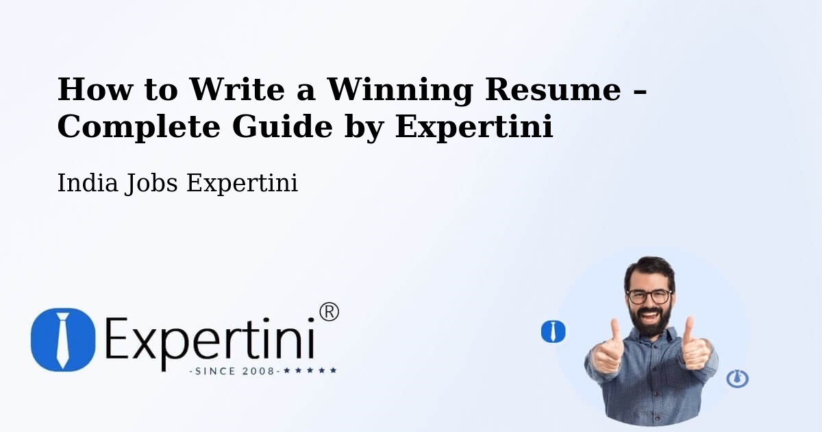 Resume Writing Guide for Job Seekers – Dhanbad - Dhanbad, India Jobs Expertini